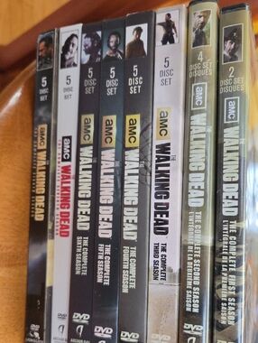 The Walking Dead DVD Season 1 To 8